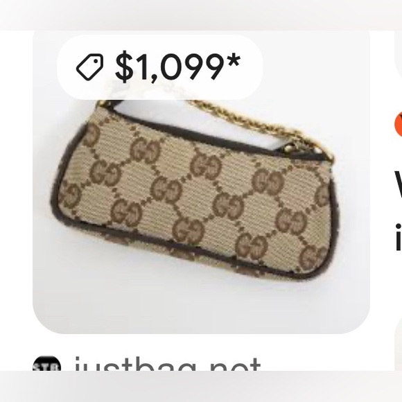 Tom Ford x Gucci Brown 'GG' Horsebit Micro Mini Chain Bag - Picture 15 of 16